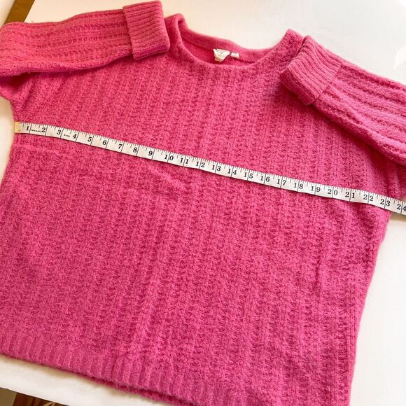 Gap Barbie Pink Crewneck Sweater Size LP - Picture 6 of 7